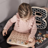 Kid's Concept: drewniane puzzle Alfabet NEO - Noski Noski