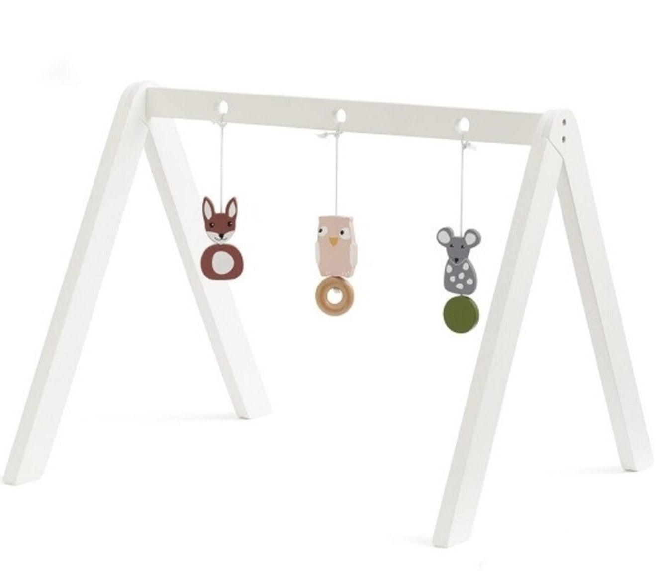Kid's Concept: drewniany pałąk dla niemowląt White - Noski Noski