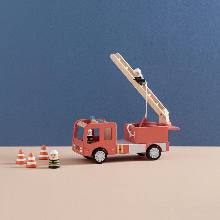 Kid's Concept: drewniany wóz strażacki Aiden - Noski Noski