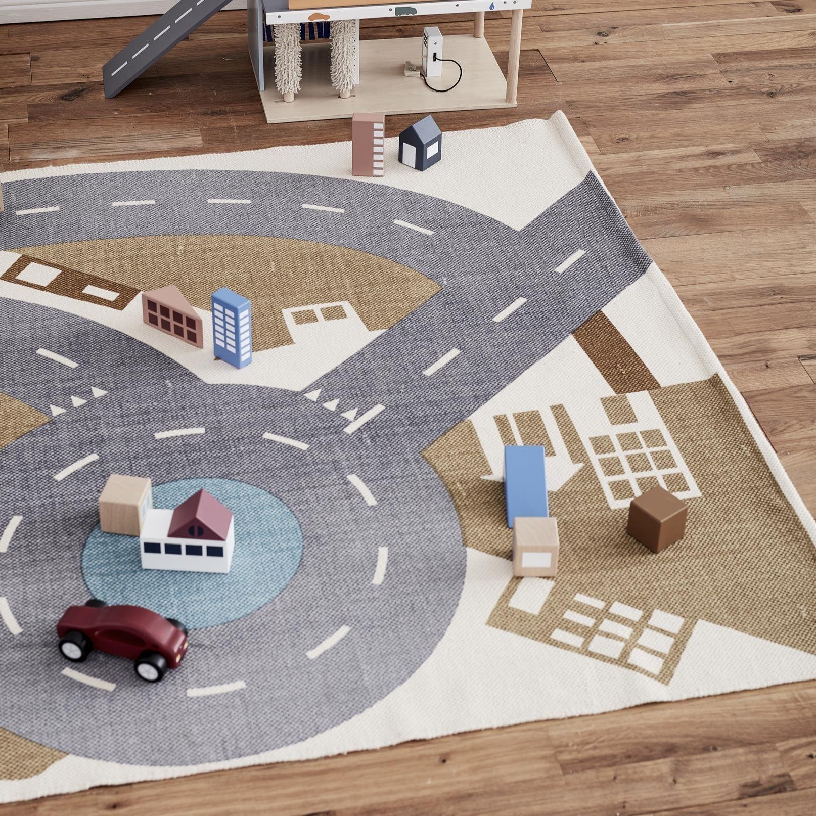 Kid's Concept: dywan bawełniany Miasto Aiden - Noski Noski