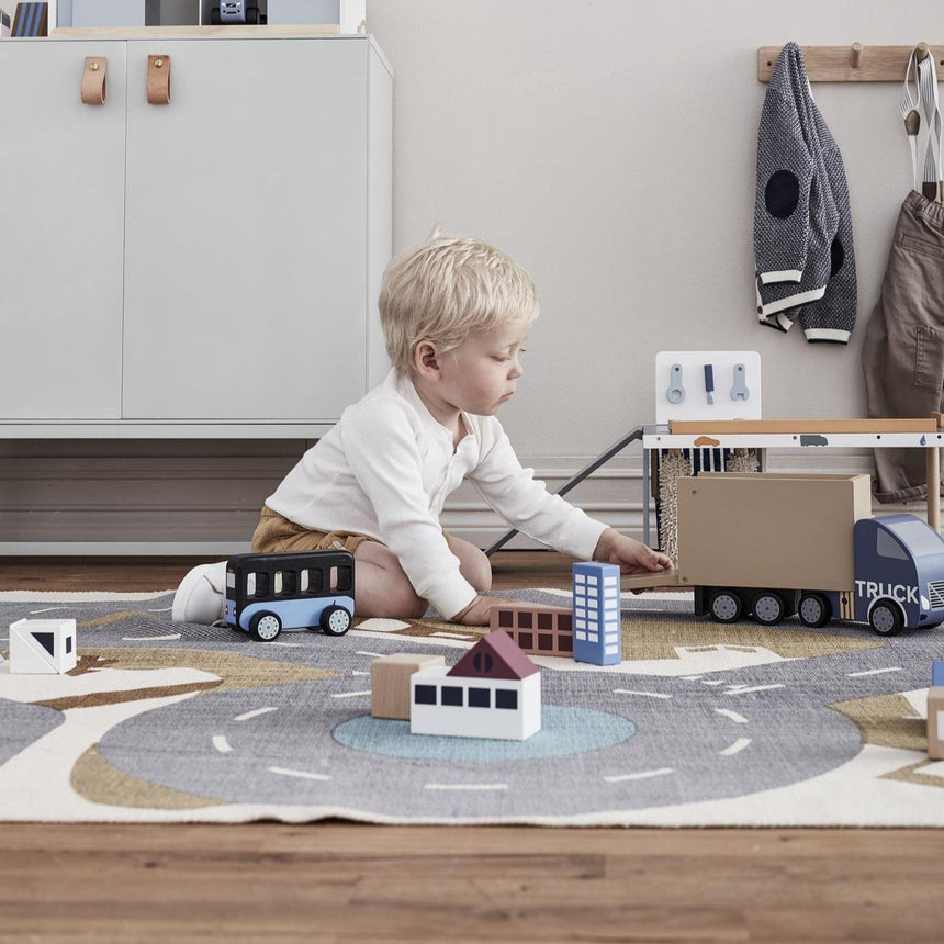 Kid's Concept: dywan bawełniany Miasto Aiden - Noski Noski