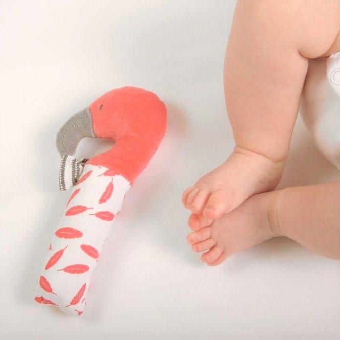 Kikadu: piszczałka dla niemowląt Flaming - Noski Noski