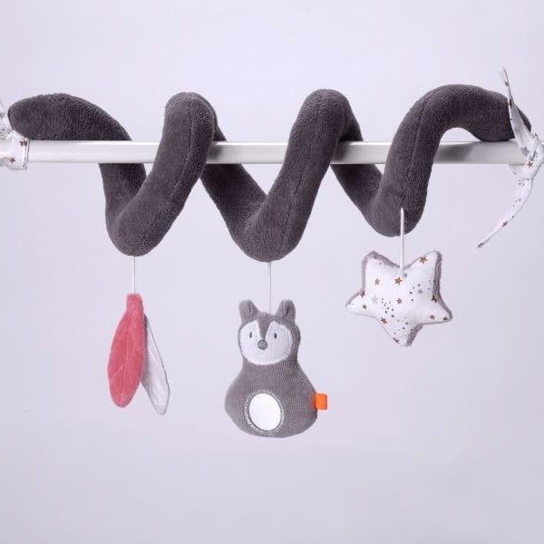 Kikadu: zabawka spirala lisek Fox Girl - Noski Noski
