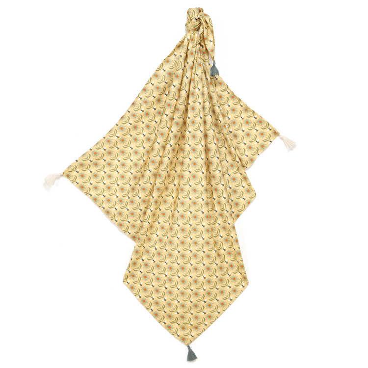 La Millou: otulacz bambusowy Mgiełka Fringe Medium Size - Noski Noski