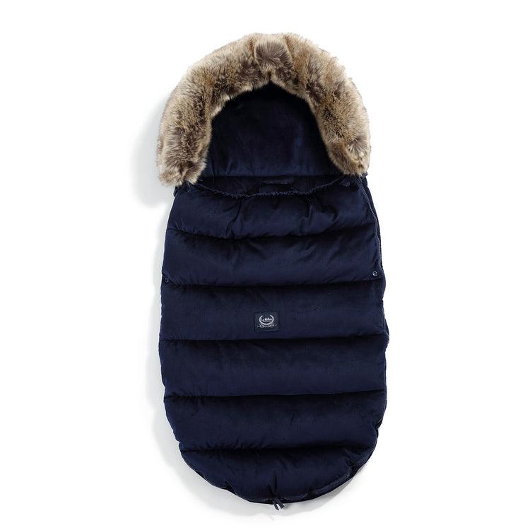 La Millou: śpiworek do wózka Aspen Winterproof Uni Velvet Collection - Noski Noski