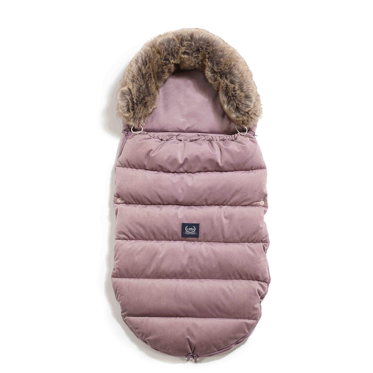 La Millou: śpiworek do wózka Aspen Winterproof Uni Velvet Collection - Noski Noski