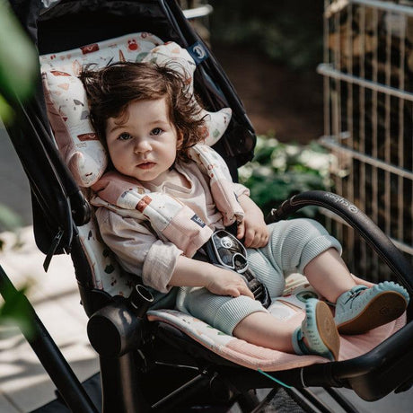 La Millou: wkładka do wózka Organic Jersey Collection Stroller Pad - Noski Noski