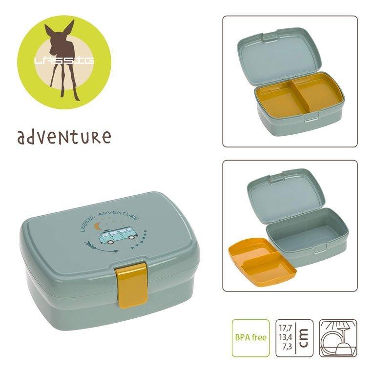 Lassig: lunchbox z wkładką Adventure Bus - Noski Noski