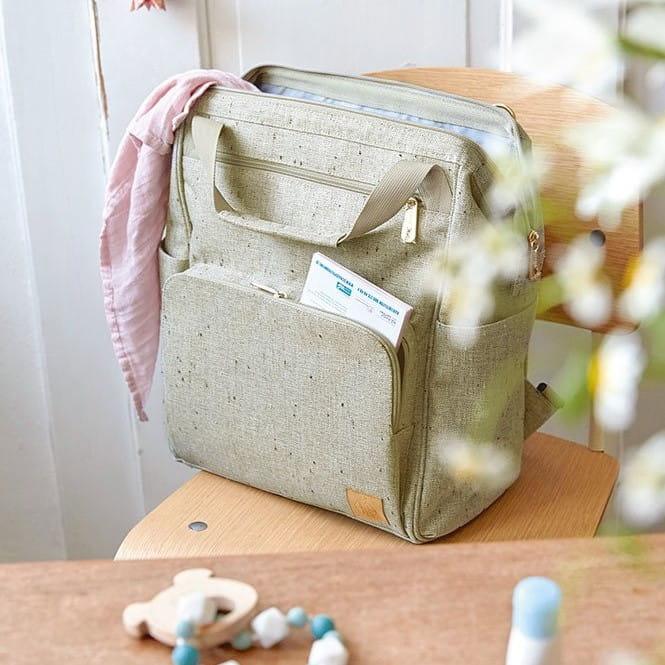 Lässig: plecak dla mamy z akcesoriami Goldie Backpack Glam Label - Noski Noski