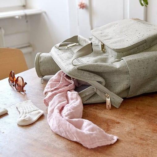 Lässig: plecak dla mamy z akcesoriami Goldie Backpack Glam Label - Noski Noski