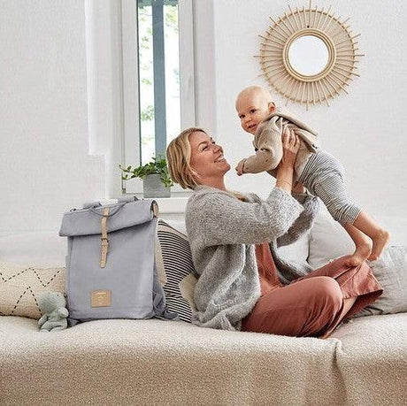 Lässig: plecak dla mamy z akcesoriami Rolltop Backpack Green Label - Noski Noski