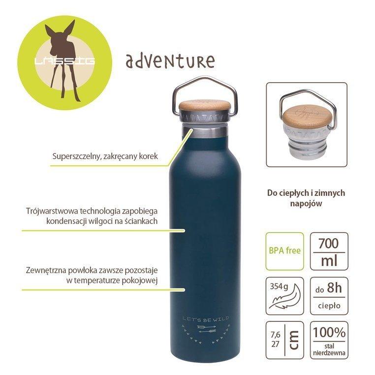 Lässig: termos ze stali nierdzewnej Adventure 700 ml - Noski Noski