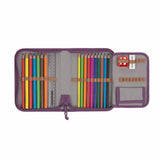 Lässig: zestaw szkolny Boxy Unique Purple 7 el. - Noski Noski