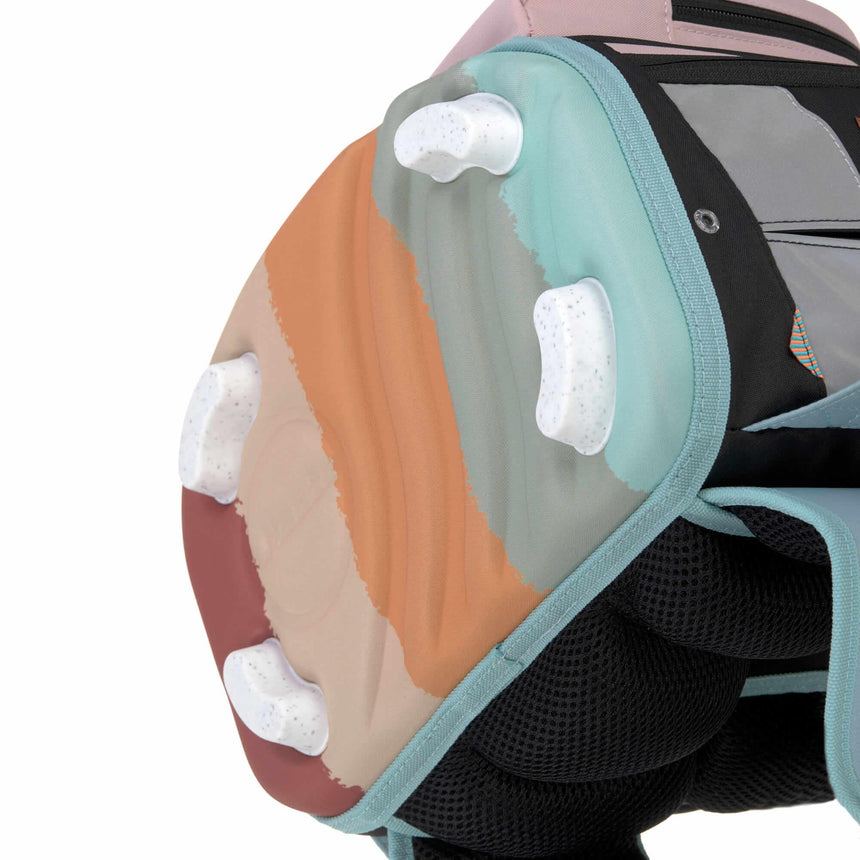 Lässig: zestaw szkolny Boxy Unique Rose/ Blue/ Black 7 el. - Noski Noski