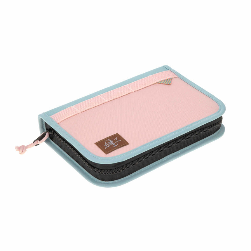 Lässig: zestaw szkolny Boxy Unique Rose/ Blue/ Black 7 el. - Noski Noski