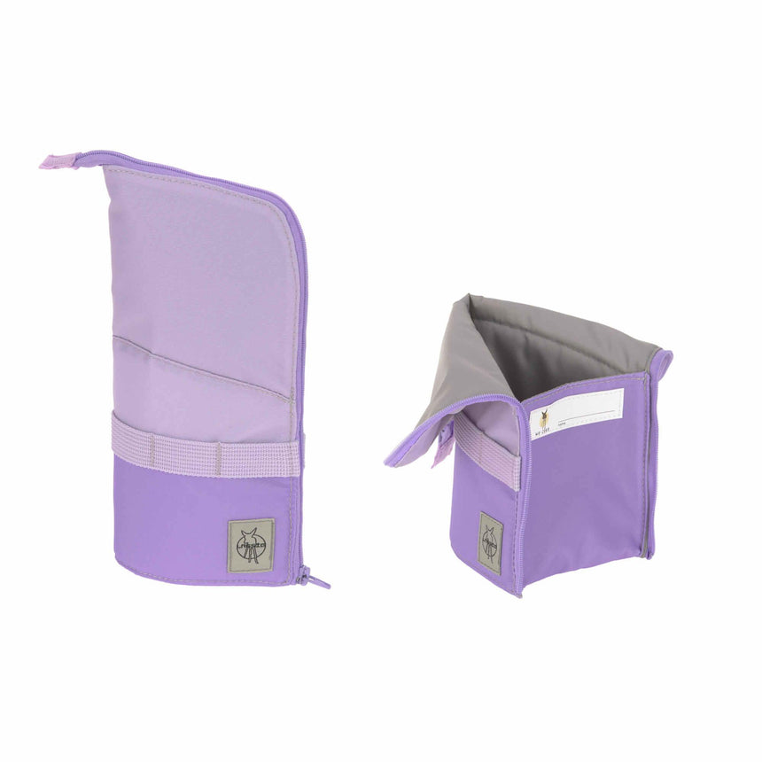 Lässig: zestaw szkolny Boxy Unique Violet/ Lavender 7 el. - Noski Noski