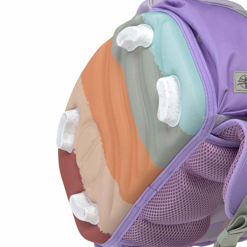 Lässig: zestaw szkolny Boxy Unique Violet/ Lavender 7 el. - Noski Noski