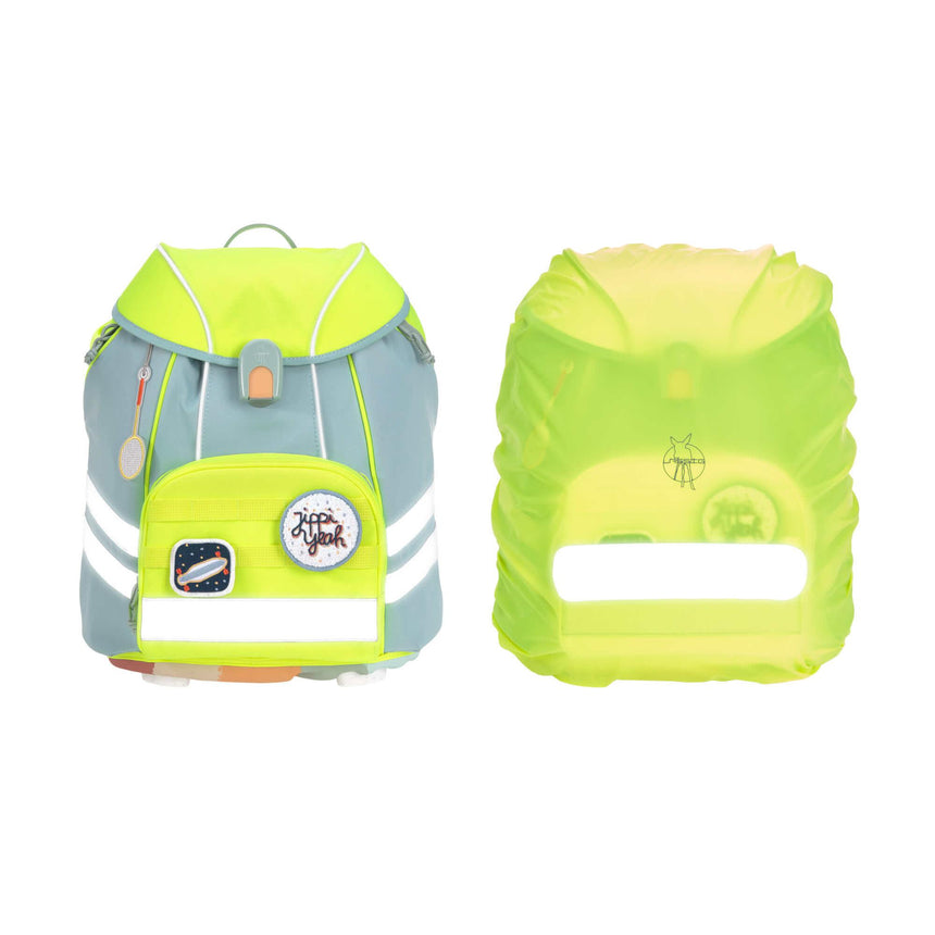 Lässig: zestaw szkolny Unique Blue/ Neon Yellow 7 el. - Noski Noski