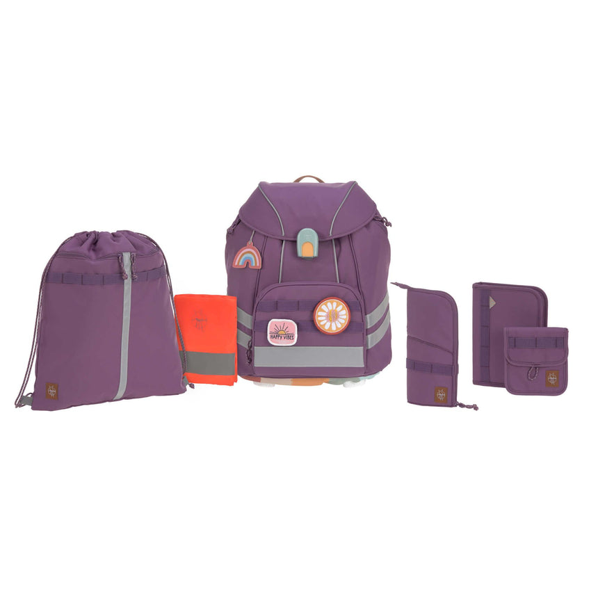 Lässig: zestaw szkolny Unique Purple 7 el. - Noski Noski