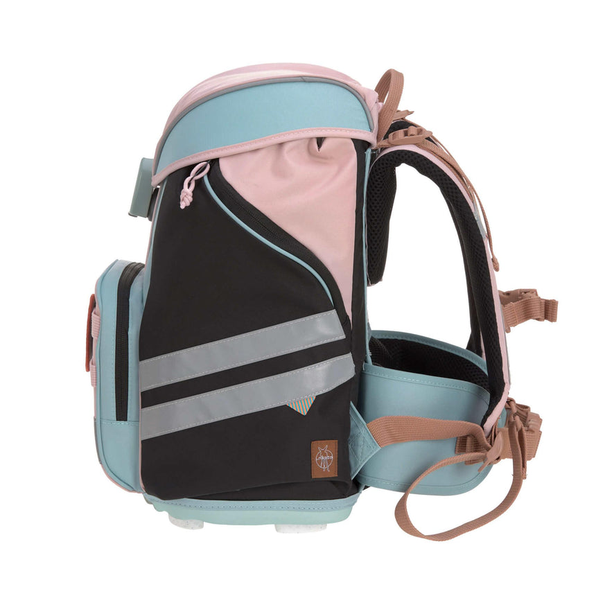Lässig: zestaw szkolny Unique Rose/ Blue/ Black 7 el. - Noski Noski