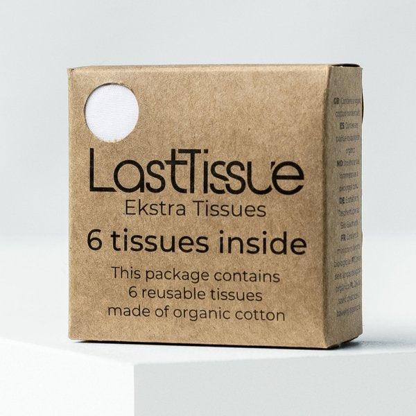 LastObject: bawełniane chusteczki higieniczne LastTissue Refill 6 szt. - Noski Noski