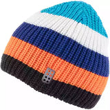 Granatowa czapka zimowa Lego Wear Aorai 707 dla dzieci z odblaskiem i miękką bawełnianą podszewką, idealna na stok i co dzień.