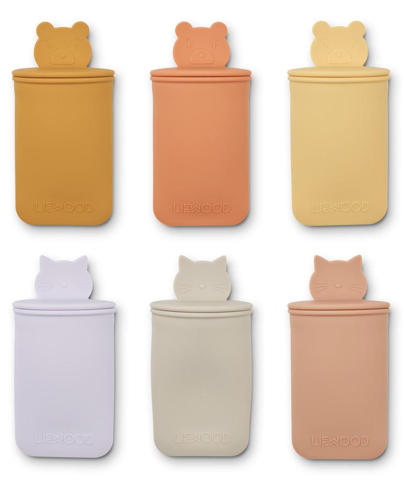 Liewood: mini foremki do lodów Malik mini ice pops 6-Pack - Noski Noski