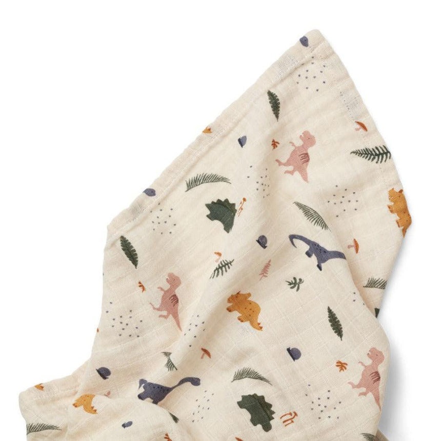 Liewood: otulacz muślinowy Ben Muslin Swaddle Print - Noski Noski