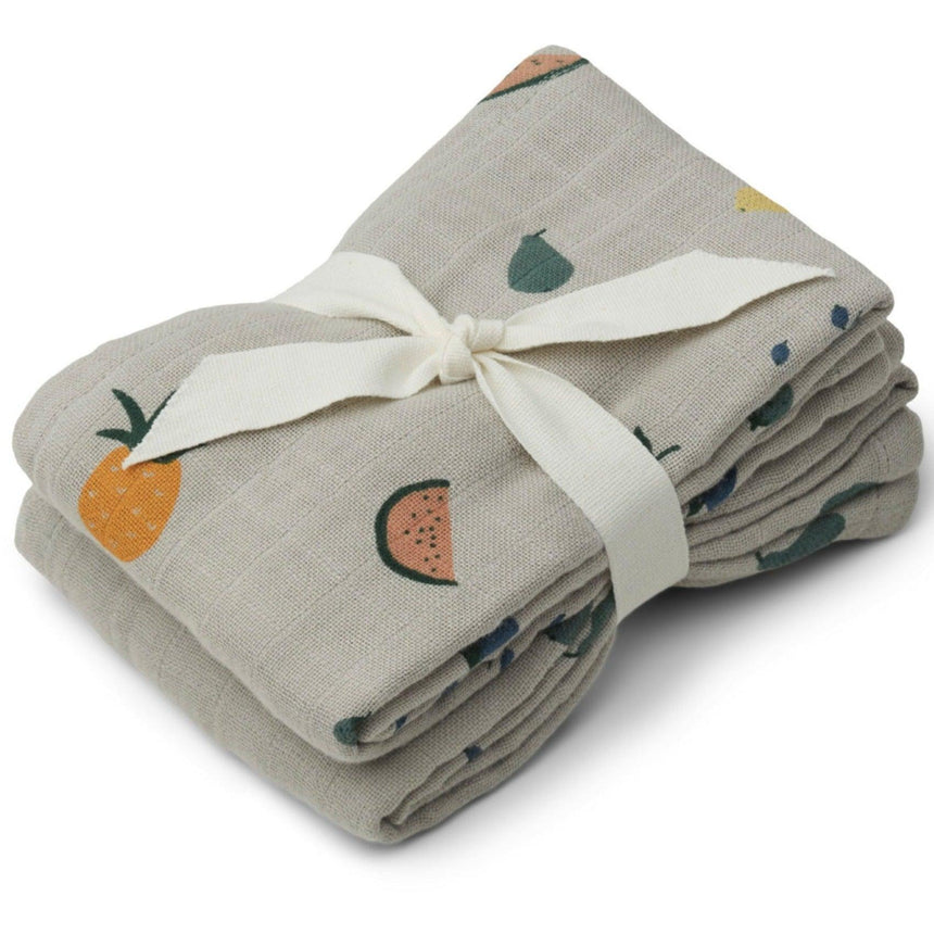 Liewood: pieluszki muślinowe Lewis 2-pack - Noski Noski