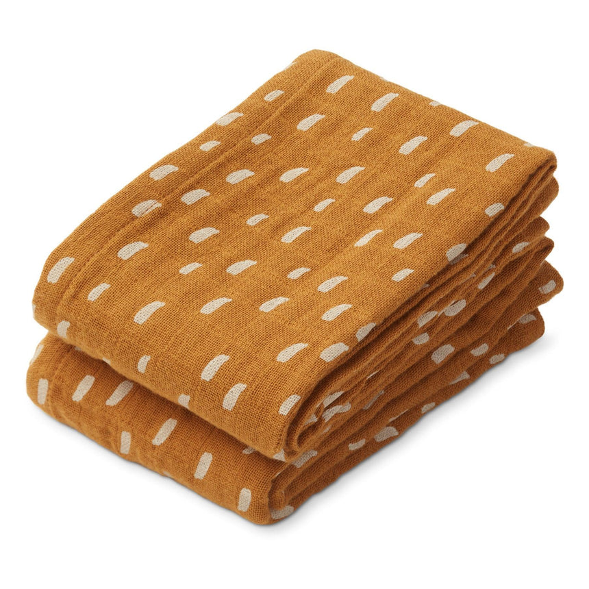 Liewood: pieluszki muślinowe Lewis 2-pack - Noski Noski