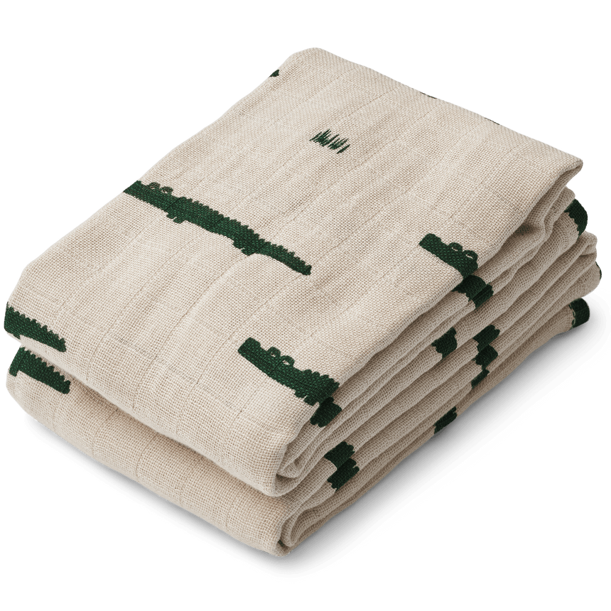 Liewood: pieluszki muślinowe Lewis 2-pack - Noski Noski