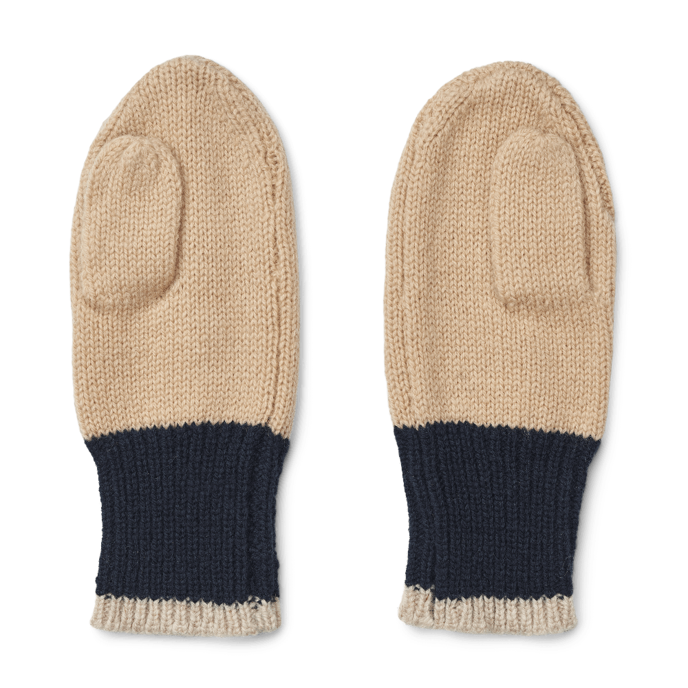 Liewood: rękawiczki dziecięce z wełny merino 2-4 lat - Noski Noski