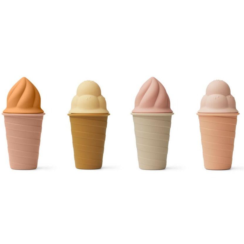Liewood: silikonowe foremki lody Bay Ice Cream Toy - Noski Noski