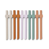Liewood: silikonowe słomki Badu Straw 10-pack - Noski Noski
