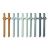 Liewood: silikonowe słomki Badu Straw 10-pack - Noski Noski