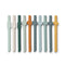Liewood: silikonowe słomki Badu Straw 10-pack - Noski Noski