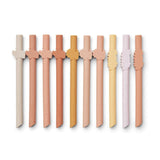 Liewood: silikonowe słomki Badu Straw 10-pack - Noski Noski