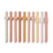 Liewood: silikonowe słomki Badu Straw 10-pack - Noski Noski