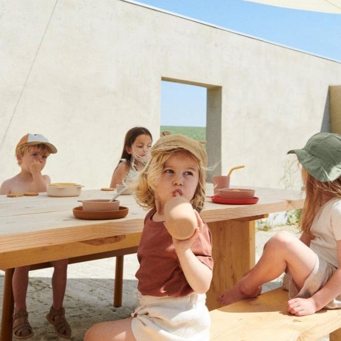 Liewood: silikonowe słomki Jonas Straw 10-pack - Noski Noski
