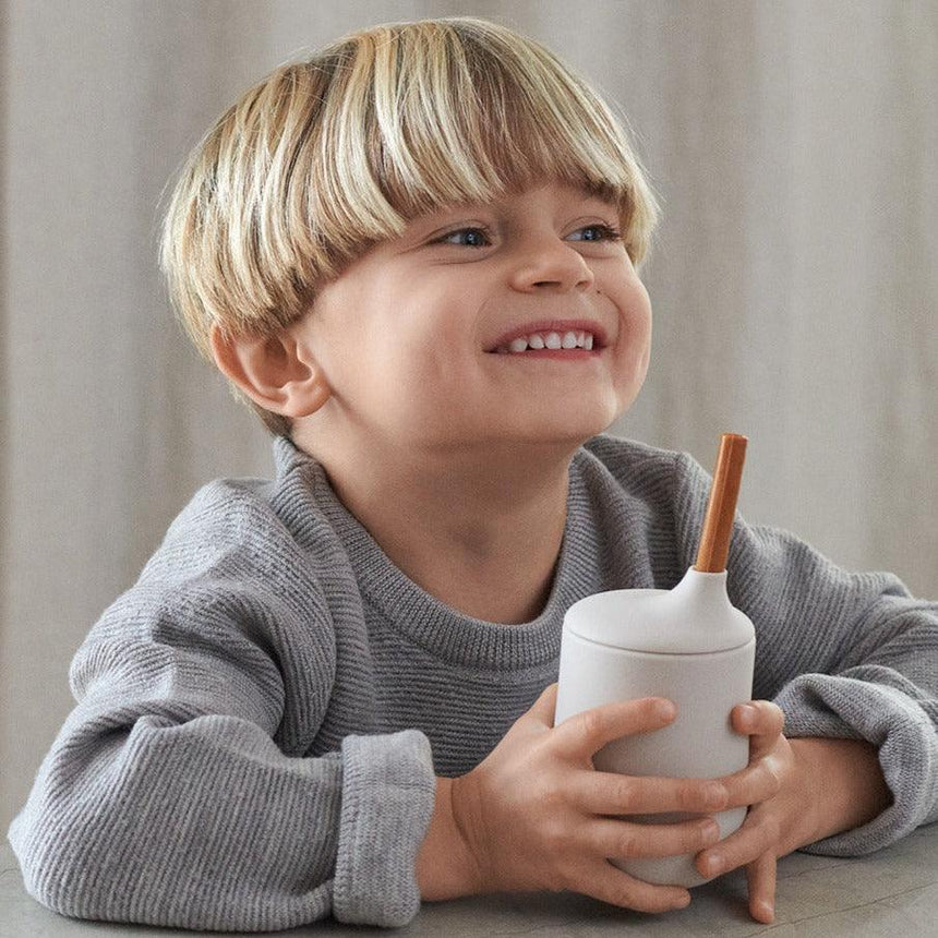Liewood: silikonowy kubek ze słomką Ellis Sippy Cup 2 szt. - Noski Noski
