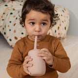 Liewood: silikonowy kubek ze słomką Ellis Sippy Cup 2 szt. - Noski Noski