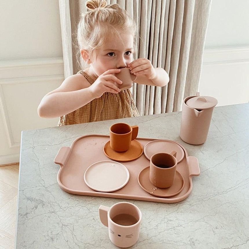 Liewood: silikonowy serwis do herbaty Ophelia Tea Play Set - Noski Noski