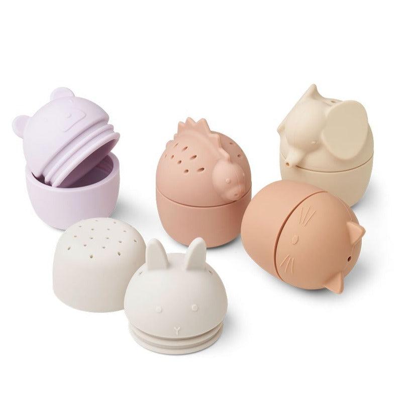 Liewood: zabawki do kąpieli Gaby Bath Toys 5 el. - Noski Noski