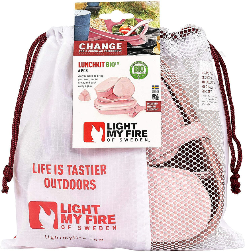 Light My Fire: turystyczny zestaw naczyń LunchKit Bio 6 el. - Noski Noski