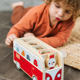 Lilliputiens: drewniany sorter autobus Kurka Paulette - Noski Noski