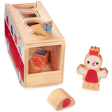 Lilliputiens: drewniany sorter autobus Kurka Paulette - Noski Noski