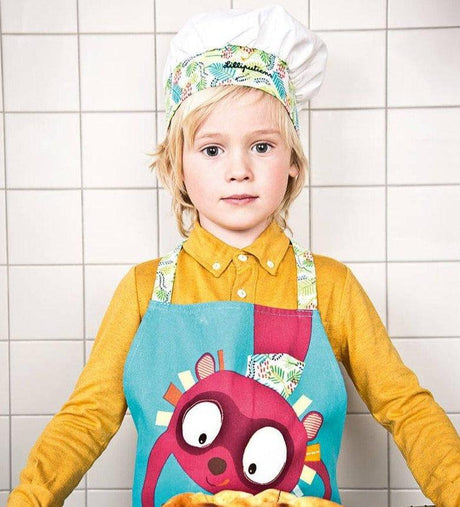 Lilliputiens: fartuch i czapka kucharska Lemur George - Noski Noski
