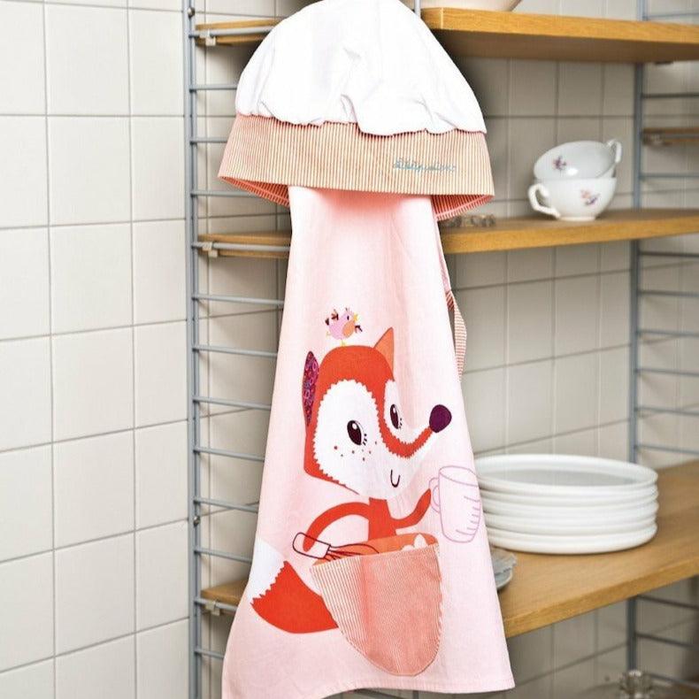 Lilliputiens: fartuch i czapka kucharska Lisiczka Alice - Noski Noski