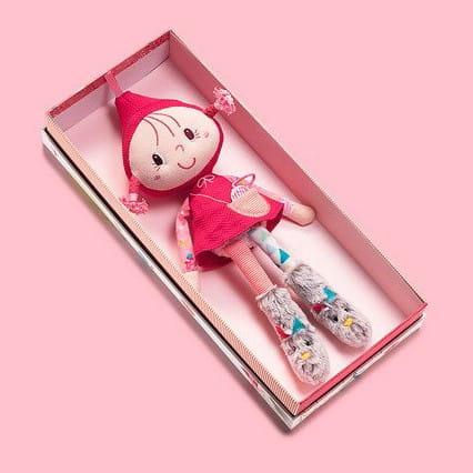 Lilliputiens: lalka w pudełku Czerwony Kapturek - Noski Noski