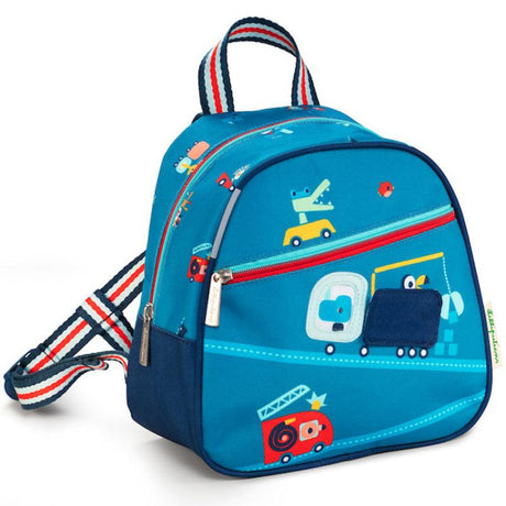 Plecak dla przedszkolaka Lilliputiens Przyjaciele w Podróży A5, wygodny i pojemny, idealny na przedszkolne przygody.